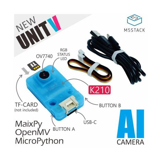 UnitV AI Camera OV7740版 M5Stack M5STACK-U078-C (67...