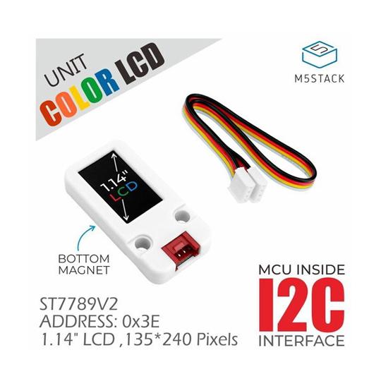 M5Stack用1.14インチ 135×240 LCDディスプレイユニット M5Stack M5ST...