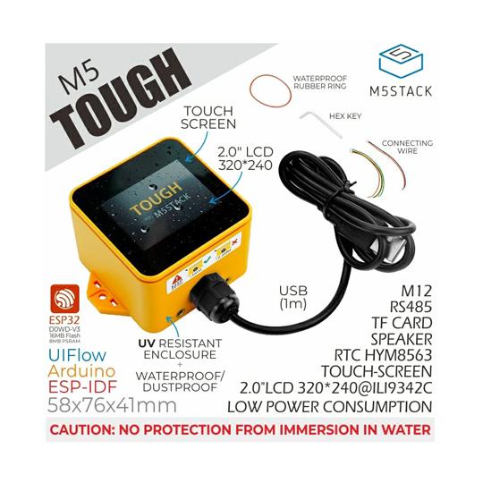 M5Stack Tough ESP32 IoT開発キット M5Stack M5STACK-K034 ...