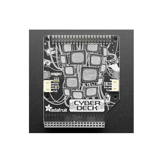 Raspberry Pi 400用CYBERDECK HAT Adafruit ADA-4863 (...