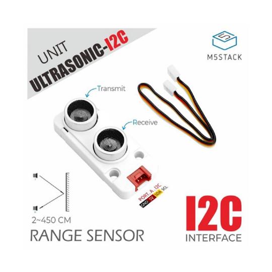 M5Stack用超音波測距ユニット I2C RCWL-9620 M5Stack M5STACK-U0...