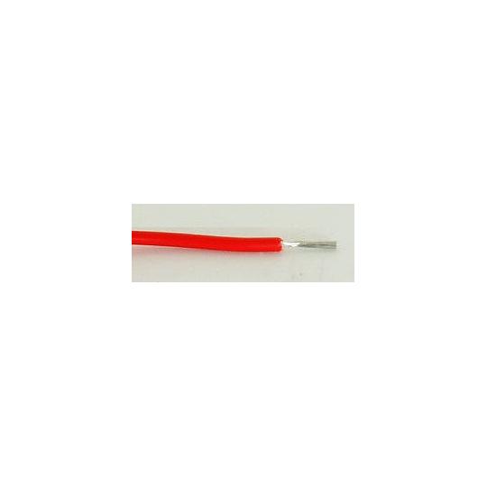 UL1015電線 赤 AWG24 UL1015 AWG24R (67-0443-58)