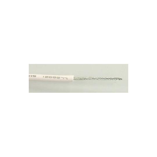 UL1015電線 白 AWG24 UL1015 AWG24R (67-0443-69)