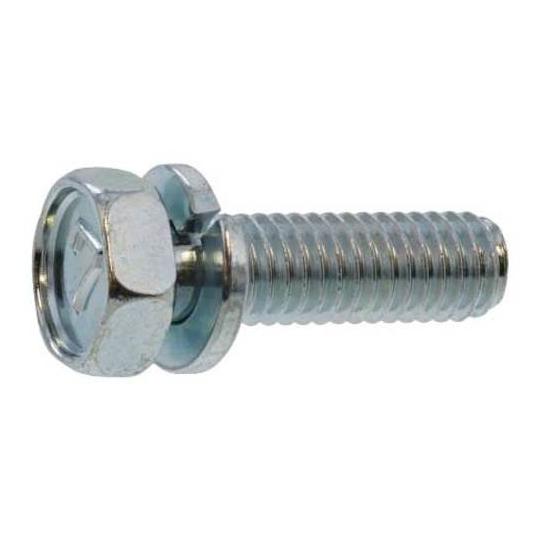 組込みねじ 7マーク アプセット P=2 鉄 または標準 ・三価ホワイト M6×15 20本入 (6...