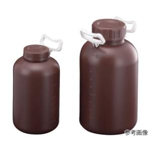 サンプラテック PE取手付広口遮光瓶 10L 02925 (67-2210-41)の商品画像