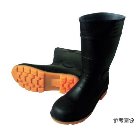 喜多 安全PVC長靴 ブラック 24 KR7450-BK-24.0 (67-2243-16)
