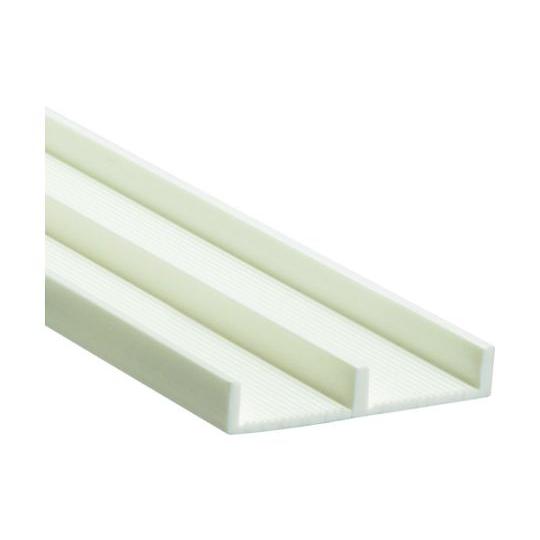 簡易内窓用フレーム＆レール 下レールホワイト5×30.5×1830mm 光 PTL4022 (67-...