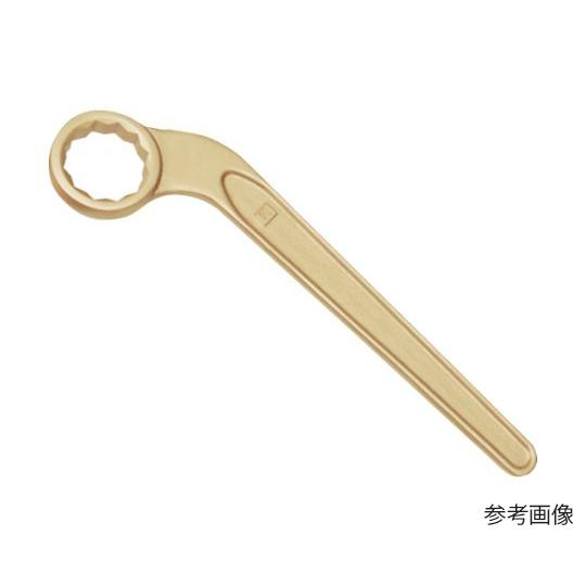 SAFETY TOOLS 防爆片口メガネレンチ 45度 二面幅寸法 mm ：38 157-38A  ...