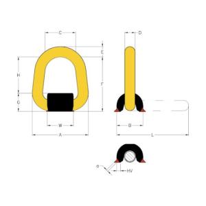 溶接用ポイント 1t YOKE 8-057-1...の詳細画像2