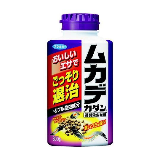 フマキラー ムカデ用ベイト剤ムカデカダン誘引殺虫粒剤 440966 (67-2326-28)