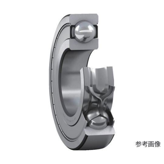 単列深溝玉軸受 軸受両端鋼板シールド 内径85mmX外径150mmX幅28mm 日本エスケイエフ 6...