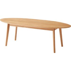 東谷　オーバルテーブル　ナチュラル　MTK-343NA オーバルテーブル ナチュラル 東谷 MTK-343NA (67-2495-34) - 最安値