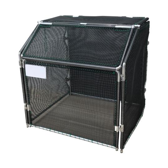 ジャンボメッシュ 折りたたみ式 915×810×935mm カイスイマレン AC600R (67-2...