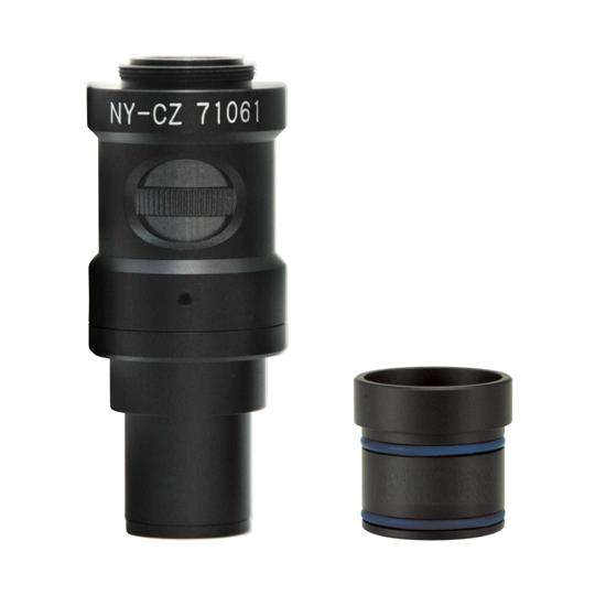 顕微鏡用Cマウント変換ズームアダプター マイクロネット NY-CZ (67-3005-15)