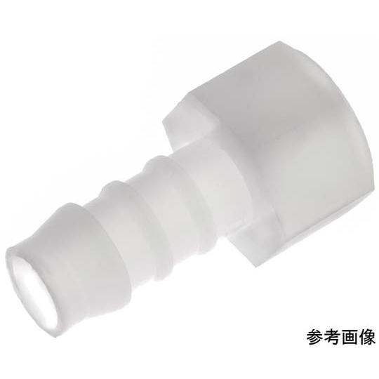 TEFEN PVDF タケノコ継手 メス固定ストレート6mm ×Rc 1/4 WHFK-0608 (...