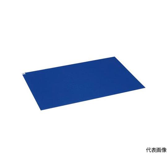 ミドリ粘着マットR ブルー 600×1200mm 30シート×8セット ミドリ安全 CD409607...