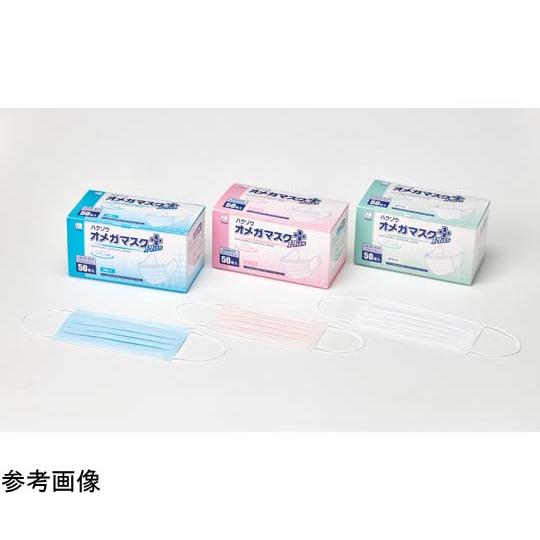 ハクゾウオメガマスクプラス ピンク 小さめサイズ 50枚入 ハクゾウメディカル 3901425 (6...