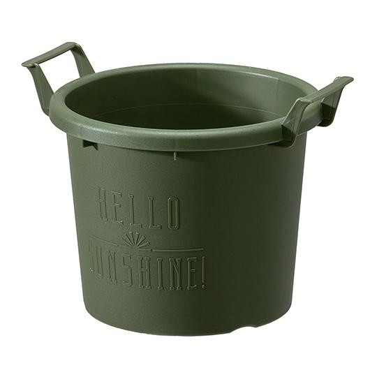 グロウコンテナ 18型 グリーン 大和プラスチック  (67-4527-48)