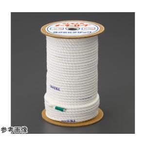 φ8.0mmx 30m クレモナロープ 三つ打ち EA628XC-8A (67-4726-03)