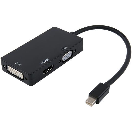 Mini DP to DVI / HDMI / VGA 映像変換アダプタ トライメイト TR-MDH...