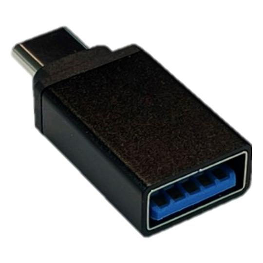 USB typeC to A 変換アダプタ ブラック トライメイト TR-UCA001-BK (67...