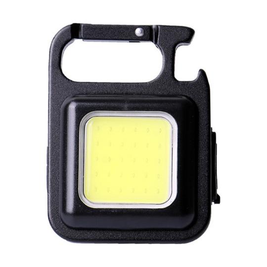 充電式マルチLEDワークライト カラビナ・スタンド・底面マグネット・栓抜き搭載 トライメイト TR-...