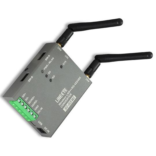 インターフェースコンバータ 無線LAN⇔RS-422/485変換 ラインアイ SI-65Wi (67...