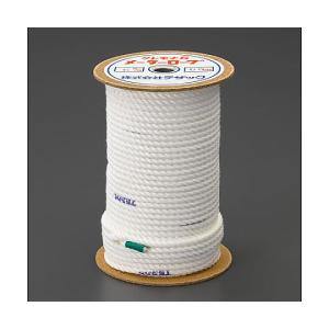 φ5.0mmx 65m クレモナロープ 三つ打ち EA628XC-5A (67-5287-64)