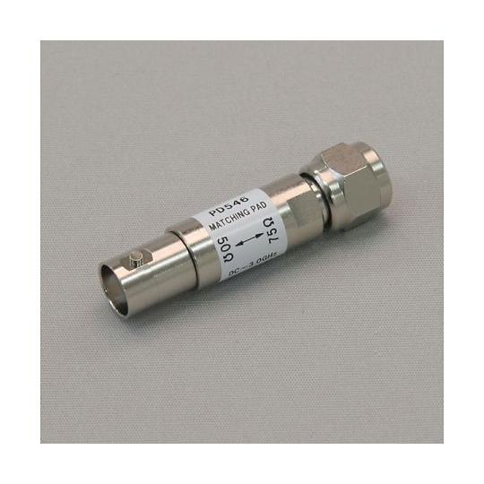 50Ω-75Ω抵抗変換型インピーダンス変換器 BNC J -F P スタック電子 PD546 (67...