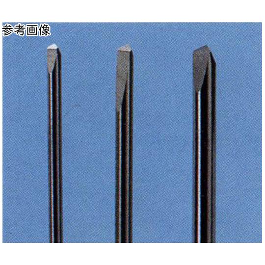 超硬タガネ 長さ：40 軸径：φ1.5 日本精密機械工作 Q6012 (67-5825-97)