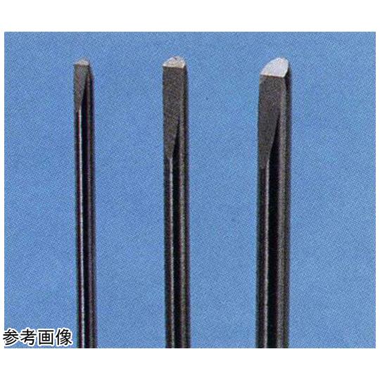 超硬タガネ 長さ：40 軸径：φ1.2 日本精密機械工作 Q6051 (67-5827-24)