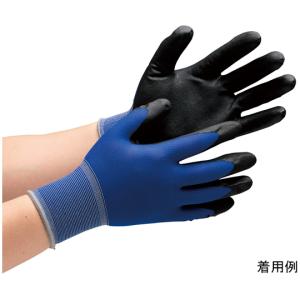 ミドリ安全 作業手袋 ハイグリップ ニトリル背抜き手袋 MHG-150N Lサイズ 10双入 MHG-150N-L (67-6633-16)