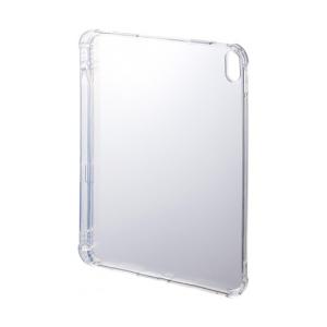 サンワサプライ 第10世代iPad 10.9インチ用ペン収納ポケット付きクリアカバー PDA-IPAD1918CL (67-6662-78)の商品画像
