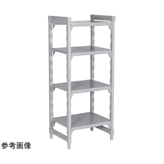 キャンブロ カムシェルビング? プレミアムシリーズ ソリッド型固定式基本ユニット4段セット 910×...