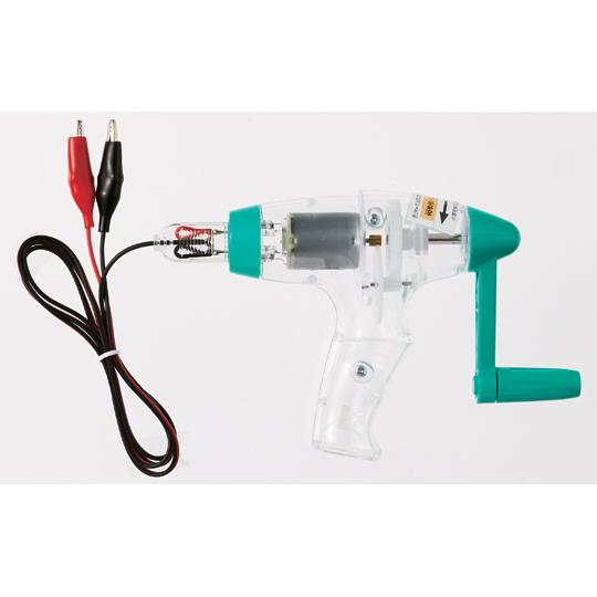 手回し発電機 小学校用 V3s 島津理化 135-205 (67-7094-70)