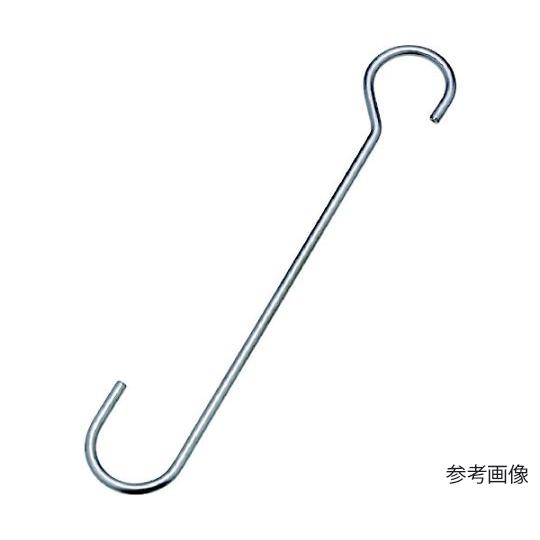 Sフック ステンレス ひっかけSカン 全長600mm 使用荷重：0.20kN 水本機械製作所 SAU...