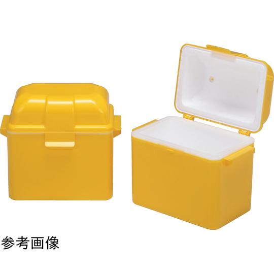 サンコー 三甲 保冷牛乳箱 7型 セット イエロー 20033701YE304 (67-7239-3...