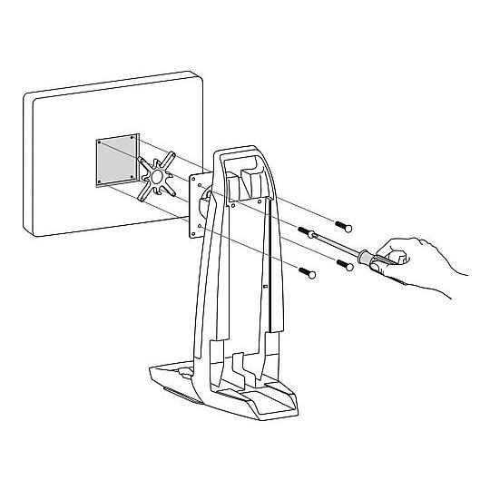 Spacer Kit for Recessed Display Interface Ergotron...