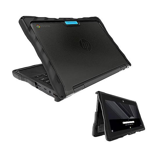 DropTech耐衝撃ハードケース HP Chromebook x360 11 G4 EE タブレッ...