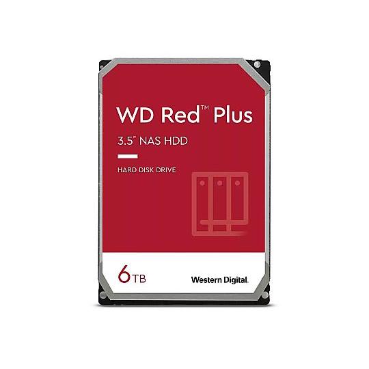 WD Red Plus 3.5インチ内蔵HDD 6TB SATA6Gb/s 5400rpm 256M...