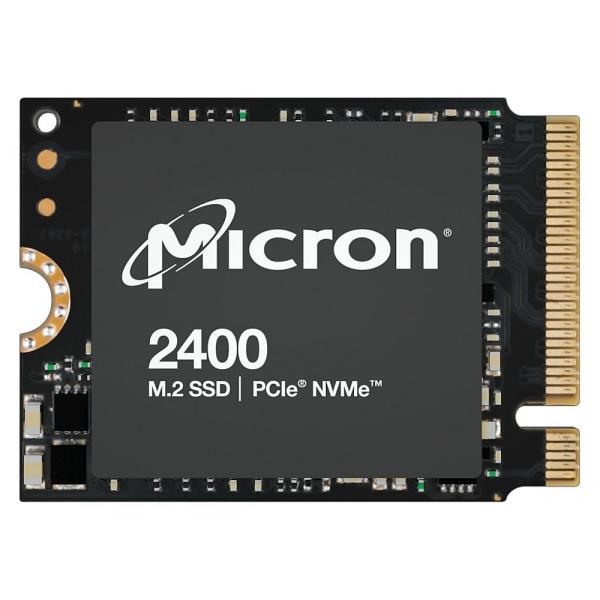 Micron 2400 1TB NVMe M.2（22x30mm）Non-SED Client SS...
