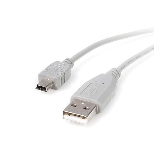 StarTech.com 3m USB 2.0ケーブル USB A オス - Mini B オス U...