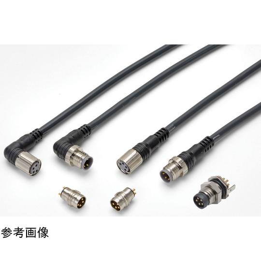 丸型防水コネクタ ケーブル付コネクタソケットプラグ オムロン FA・制御機器 XS3W-M421-4...
