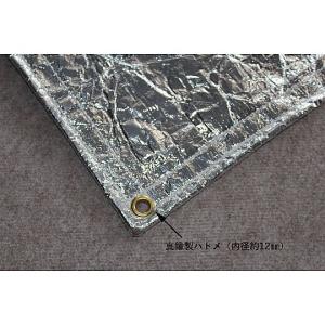 両面アルミガラスクロス遮熱不燃シート 1.8×...の詳細画像2