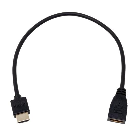 スリム＆ソフト ハイスピードHDMI延長ケーブル 0.3m ainex AMC-HDES03V20 ...