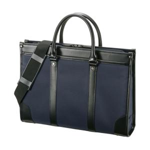 ビジネスPCバッグ ネイビー サンワの買取情報