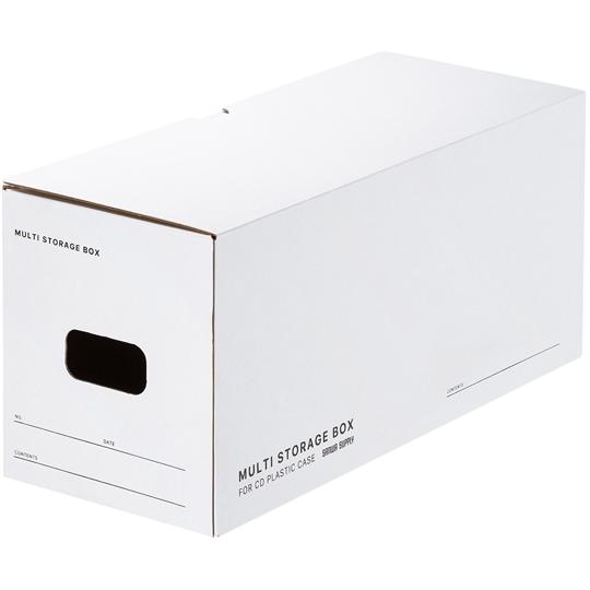 マルチ収納ボックスケース 5個入り・CDプラケース用 サンワサプライ FCD-MT5W (67-93...