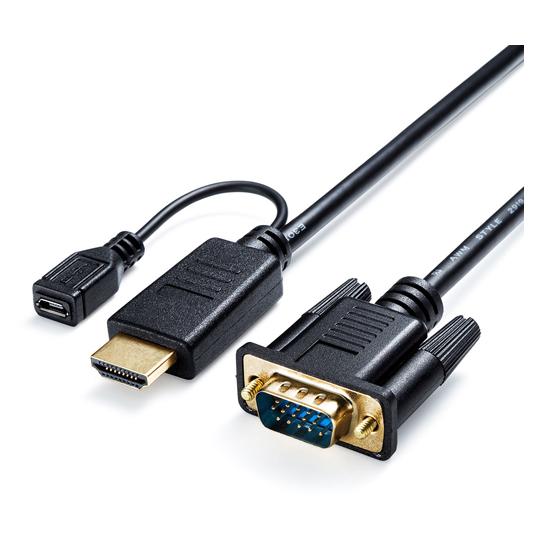 サンワサプライ HDMI-VGA変換ケーブル 約1m KM-HD24V10 (67-9319-81)