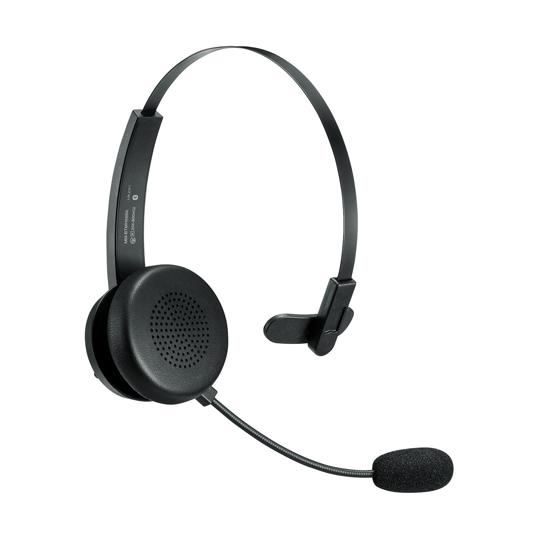 サンワサプライ クレードル付きBluetoothヘッドセット 通話用ノイズキャンセル機能搭載 MM-...