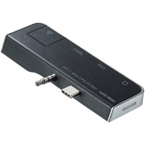サンワサプライ SurfaceGo用USB3.2 Gen1ハブ USB-3HSS5BKN (67-9330-75)の商品画像